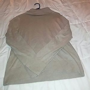 Banana Republic ladies tan cowl neck sweater